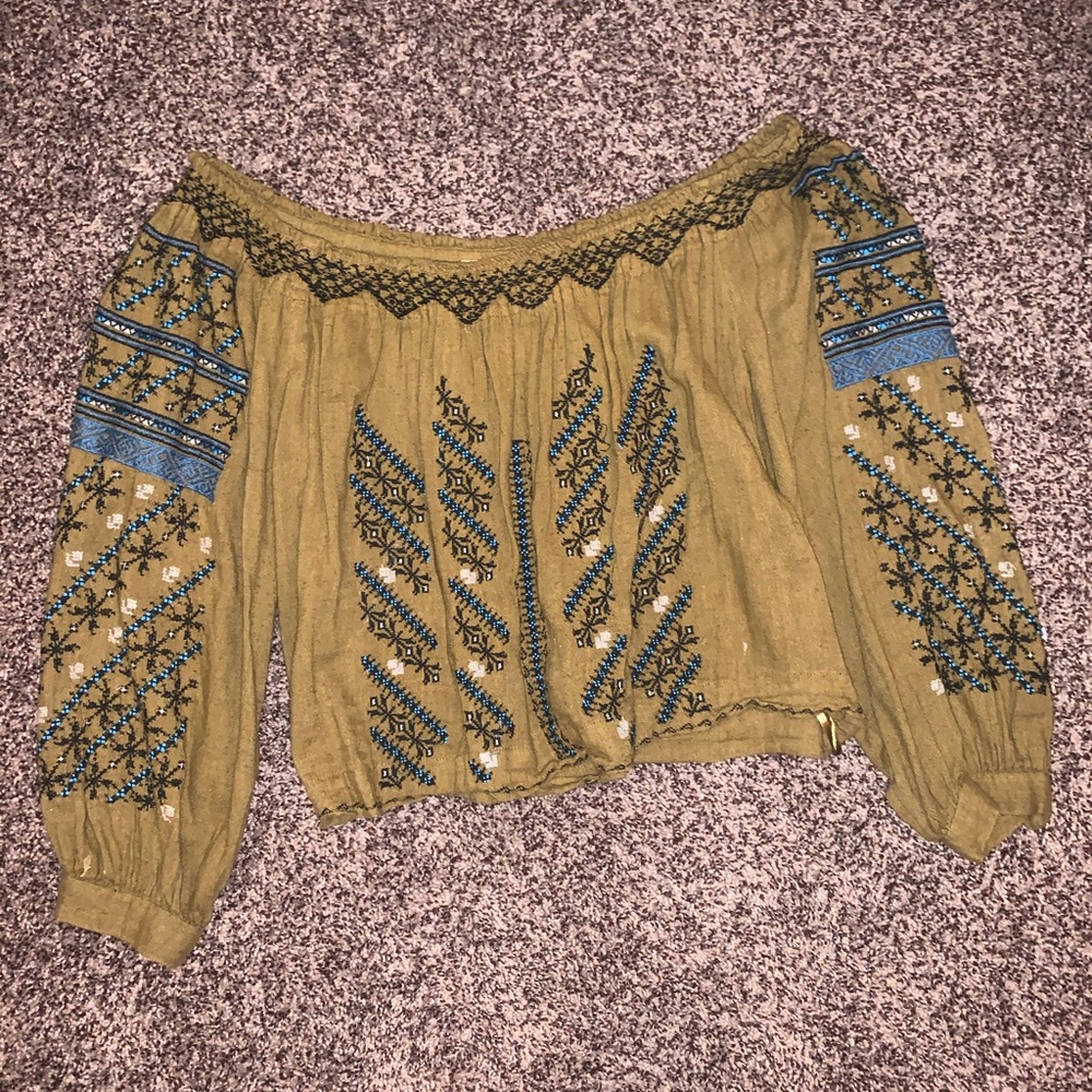 Free people off the shoulder top